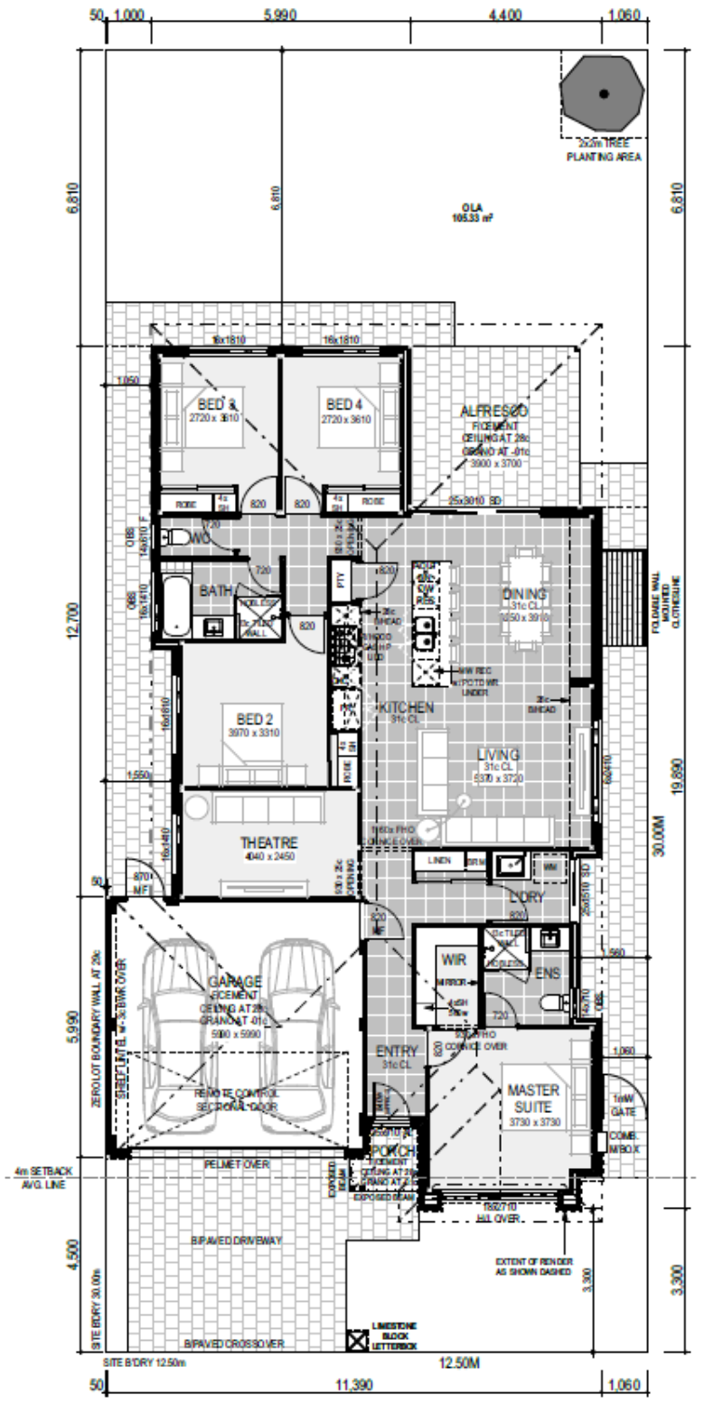 Lot 121 Mundi Floor Plan JWH