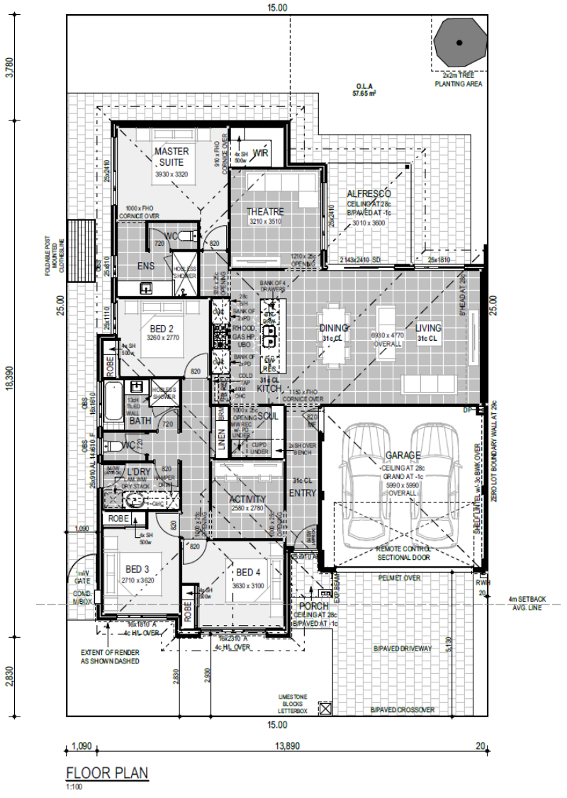 Lot 65 Floor Plan