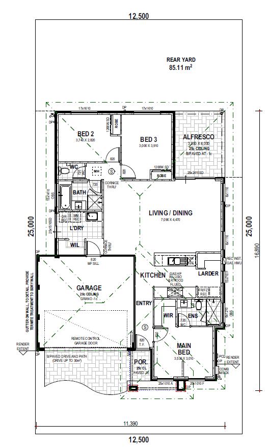 Lot 431 Floor Plan Summit