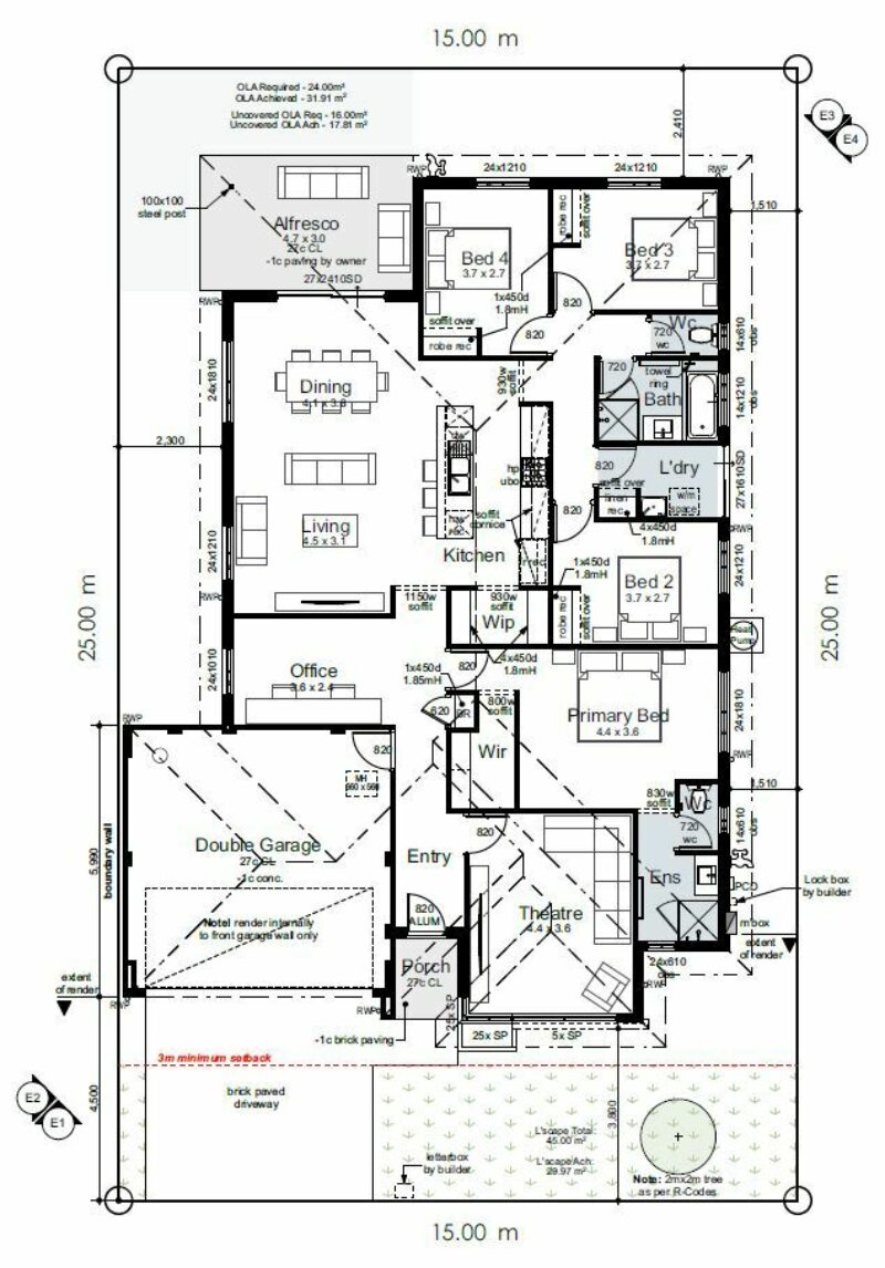 Lot 83 plan